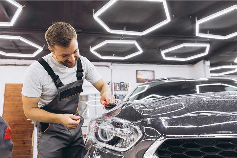 Car-head-light-and-back-light-installation-5